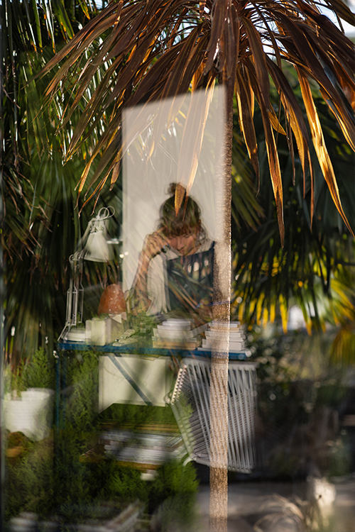 Koralie at work